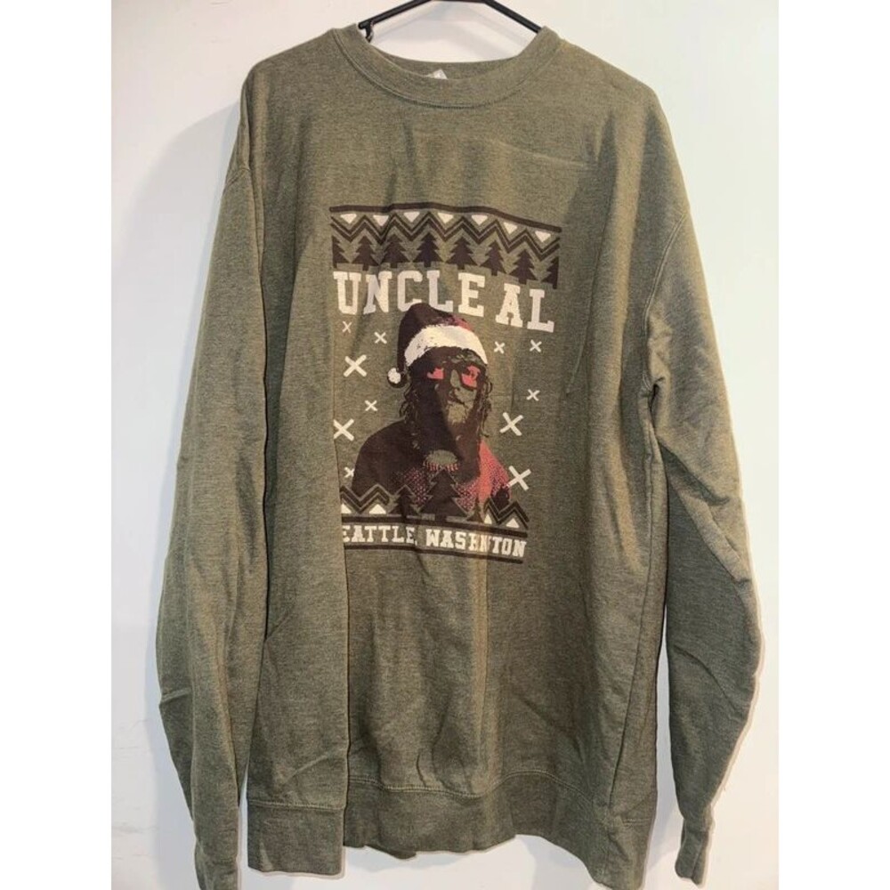 Allen Stone Christmas Crewneck Sweatshirt-Size 2XL